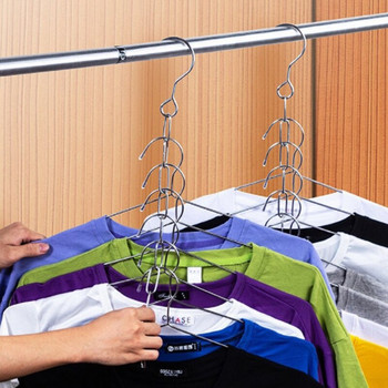 Въже за дрехи на открито Вътрешна прибираща се линия за пране Поставка за сушене на дрехи от неръждаема стомана
