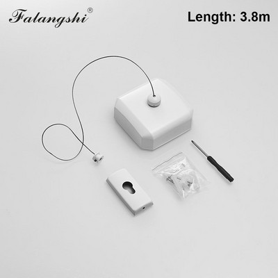 Uscător de rufe retractabil Umeraș pentru rufe acasă Suport de uscare SUS 304 Umeraș de perete cu frânghie Suport pentru rufe Uscător de rufe WB3001