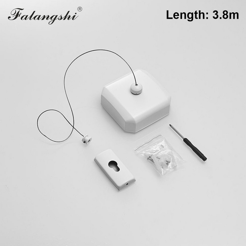 Uscător de rufe retractabil Umeraș pentru rufe acasă Suport de uscare SUS 304 Umeraș de perete cu frânghie Suport pentru rufe Uscător de rufe WB3001