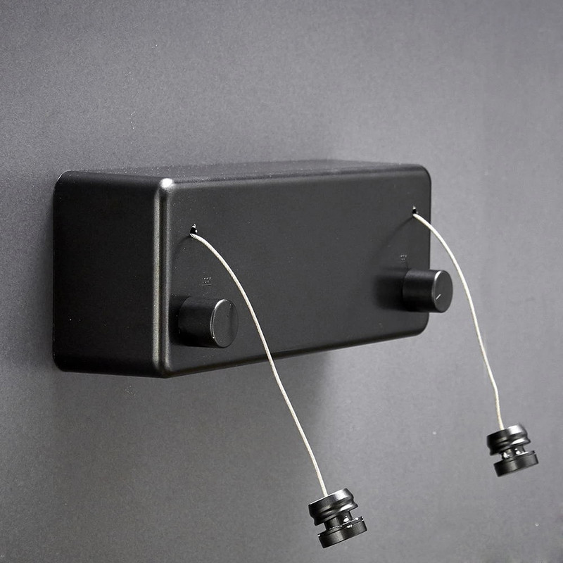 Nauja skalbinių džiovykla, skirta lauke, ištraukiama nerūdijančio plieno virvelė, skalbinių virvelė, skalbinių pakabos, sieninė džiovintuvas, dvisluoksnis stovas