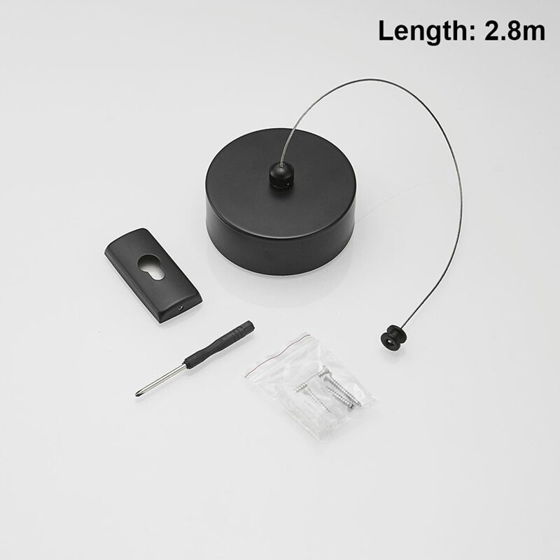 Ruhaszárító állvány Kötél Otthoni Tárolás Rozsdamentes acél Behúzható Ruhakötél Ruhaszárító Szervező Mosodaakasztó