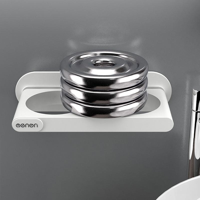 ONEUP hajszárító tartó csészével háztartási falra szerelhető hajszárító tároló polc műanyag rendező állvány fürdőszobai kiegészítők készlet