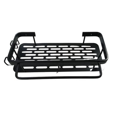 Prabangi vonios lentyna su kabliukais Šampūno laikiklis Vonios Dušo Caddy Be gręžimo Sandėliavimo laikymo lentyna Vonios kambario priedai