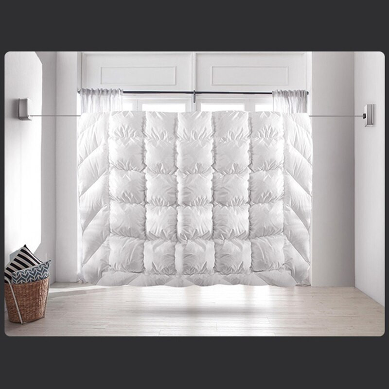 Balcon, contracție invizibilă, coadă de rufe, umeraș cu pumn gratuit, frânghie din oțel inoxidabil, pentru interior, baie, suport telescopic pentru haine