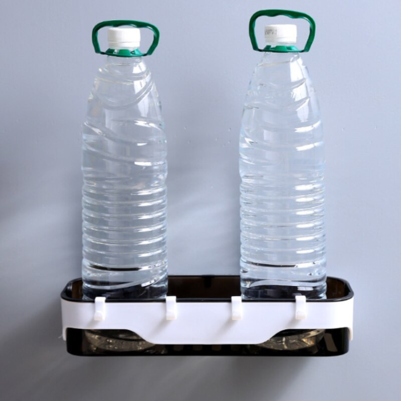 Fürdőszoba tárolási rendszerező polcok - Ragasztós fali polc, nincs szükség fúrásra Fürdőszoba polcok Falra szerelhető zuhanykabinos polcok