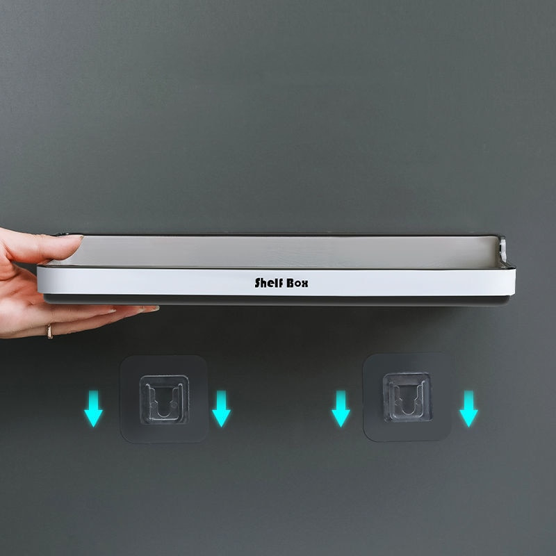 Kupaonski stalak Zidni kuhinjski odvod Polica za začine WC Kutija za sapun Neperforirana ABS plastika Višenamjenska pohrana