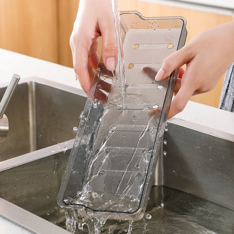 Kupaonski stalak Zidni kuhinjski odvod Polica za začine WC Kutija za sapun Neperforirana ABS plastika Višenamjenska pohrana