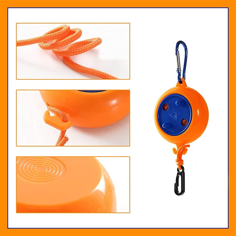 Prijenosni stalak za sušenje odjeće bez rupa na uvlačenje, kampiranje na otvorenom, otporan na vjetar, prijenosni konop za sušenje odjeće s kopčama