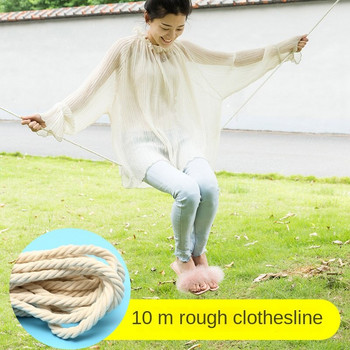 10 м въже за сушене на открито юрган дебела противоплъзгаща се ветроустойчива външна охлаждаща въже за дрехи магическо устройство за сушене на дрехи