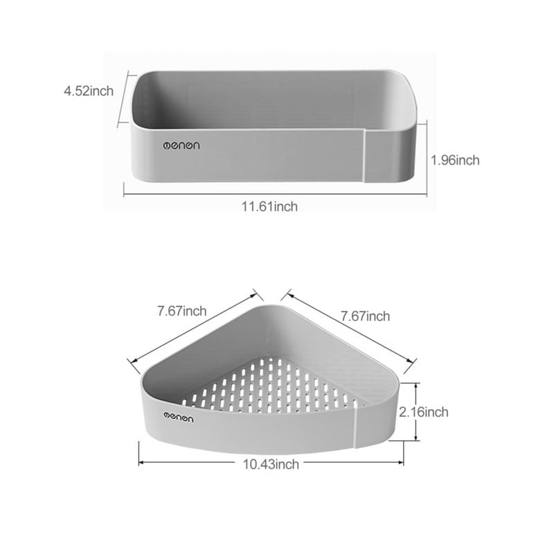 Vonios kambario reikmenys Vonios lentyna Sandėliavimo Stovas Vitrinos Stovas Lentynos Kosmetika Šampūnas Laikiklis Dušo tvarkyklė Daugiasluoksnė