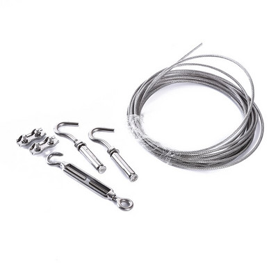 Falra kihúzható ruhazsinór, rozsdamentes zsinór, láthatatlan kötél beltéri, kültéri akasztós ruhaszárítóhoz, ruharendező állvány