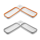 Vonios kambario sieninė pasukama kampinė lentyna be smūgio, sulankstoma dušo laikymo lentyna Vandens nutekėjimo krepšelio laikiklis šampūnas