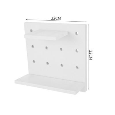 DIY tároló állvány fali polc Ingyenes lyukasztó fali kampós tárolópolc konyhai tárolóhoz Fürdőszoba szervező Otthoni tárolás szervezése