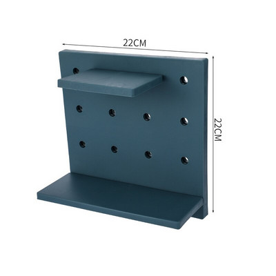 DIY tároló állvány fali polc Ingyenes lyukasztó fali kampós tárolópolc konyhai tárolóhoz Fürdőszoba szervező Otthoni tárolás szervezése