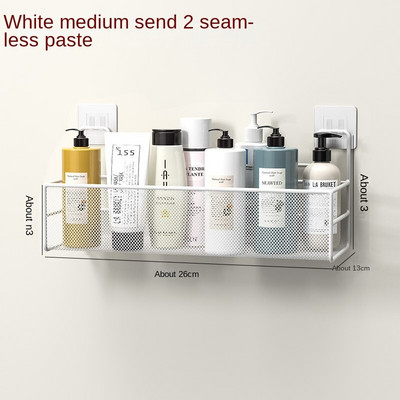 Vonios kambario lentyna be gręžimo