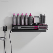 Dyson Airwrap garbanojimo geležies laikiklis su angomis ir apsauginiu turėkluDyson Airwrap stovas tinka vonios kambariui | miegamajam | kirpyklai