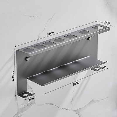 Dyson Airwrap garbanojimo geležies laikiklis su angomis ir apsauginiu turėkluDyson Airwrap stovas tinka vonios kambariui | miegamajam | kirpyklai