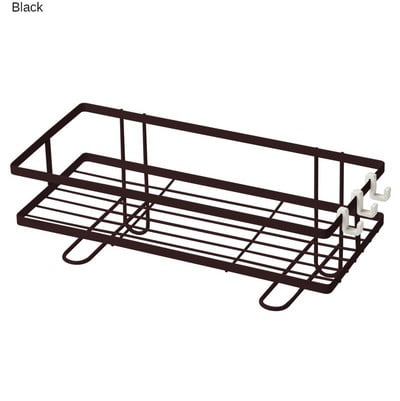 Fürdőszoba WC-állványok Fürdőszoba fali akasztós, ingyenes telepítés WC-vécé ingyenes lyukasztó tároló állvány Tároló műtárgy