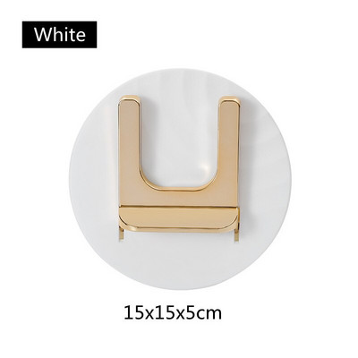 Plaukų džiovintuvo laikiklis vonios kambariui Pakabinamas prie sienos sulankstytas pakabinamas stovas Laikymas Vonios kambario Lentynos Lentynos Tvarkyklės Vonios kambarys