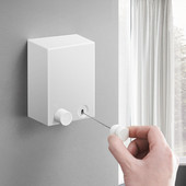 Bez caurumošanas veļas auklas iekštelpās sarūkoša veļas aukla piekarināma drēbju žāvēšana neredzams teleskopisks veļas aukla tērauda balkons