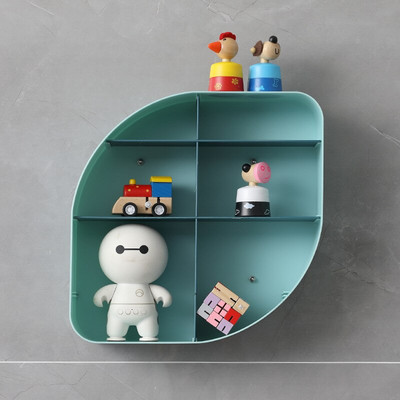 WBBOOMING Creative Free Combination HIPS Falra szerelhető nappali tároló polcok Konyha Fürdőszoba Tároló rendszerező konténer