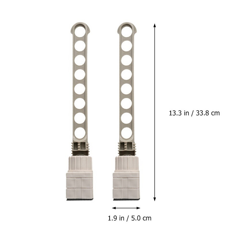 2db 8 lyukú ruhaakasztó Premium Prime Sturdy Rack Ruhaakasztó az ablakos otthonhoz