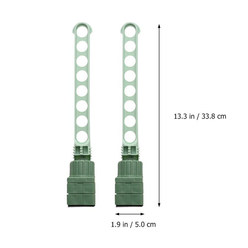 2db 8 lyukú ruhaakasztó Premium Prime Sturdy Rack Ruhaakasztó az ablakos otthonhoz