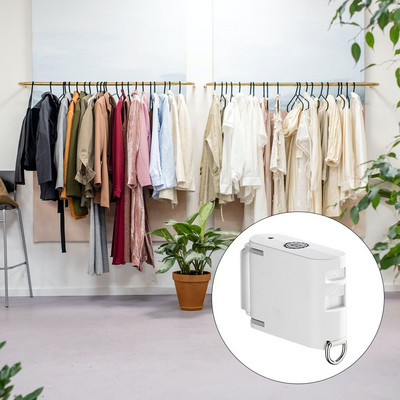 Ruhakötél Ruhavonal Mosó Falra szerelhető Kihúzható Szárító Behúzható Akasztó Beltéri Mosodai Kötél Szélálló kültéri