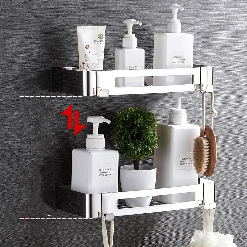 304 roostevabast terasest vannitoariiulid nurgariiul seinale kinnitatav vannitoa seebialus vann dušš šampoonihoidik seinale kinnitatav tüüp