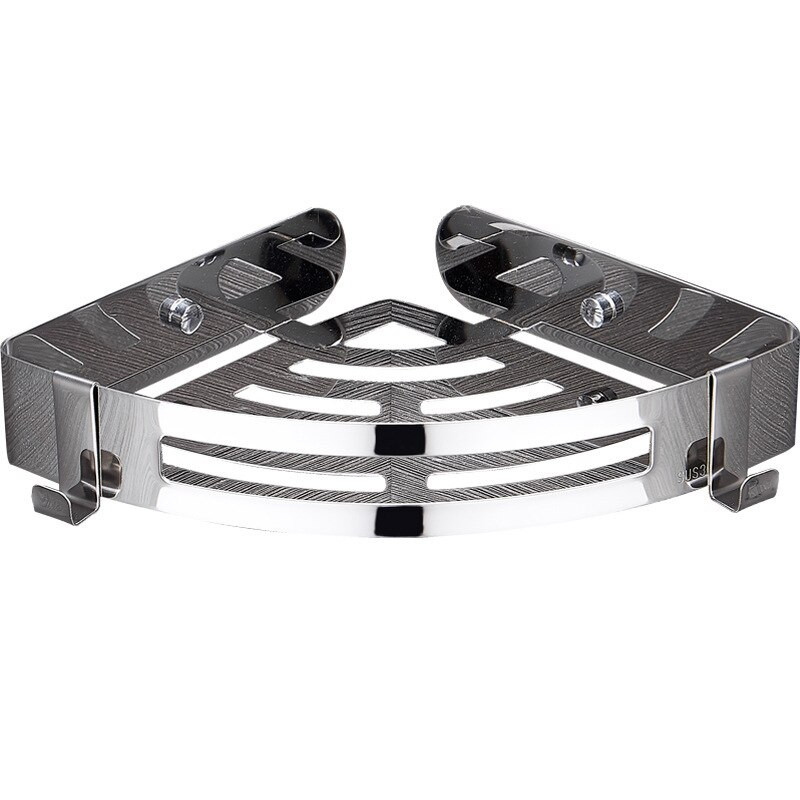 304 roostevabast terasest vannitoariiulid nurgariiul seinale kinnitatav vannitoa seebialus vann dušš šampoonihoidik seinale kinnitatav tüüp