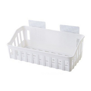 Többfunkciós falra szerelhető fürdőszobai tároló szívótartó polc szivacsos lefolyó állvány konyhai rendszerező fürdőszobai kiegészítők