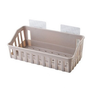 Többfunkciós falra szerelhető fürdőszobai tároló szívótartó polc szivacsos lefolyó állvány konyhai rendszerező fürdőszobai kiegészítők