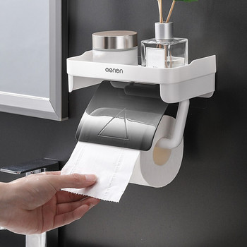 Βάση τοίχου Ρολό Χαρτί αποθήκευσης Ράφι Θήκη χαρτιού τουαλέτας WC Ράφι χαρτί Πετσέτα Ρολό Ράφι Τουαλέτα Βάση τηλεφώνου Κινητό Προμήθειες μπάνιου