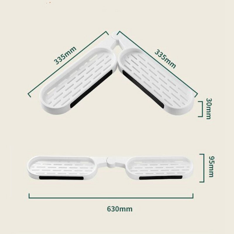 Be perforavimo besisukantis stovas prie sienos montuojamas tualeto praustuvas virtuvės sieninis laikymo stovas vonios kambarys ir laikymo dušo lentyna