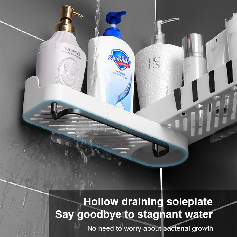 Vonios kambario lentynos rankšluosčių lentynos Vonios kampelis 180 Besisukanti laikymo lentynėlė Sieninė virtuvės lentyna Vonios kambario tvarkyklė