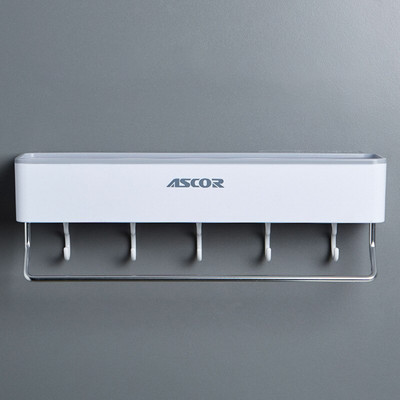 Többfunkciós fürdőszobai rendszerező polc Otthoni kert Fürdőszoba Kiegészítők Sampon Kozmetikai Tároló állvány fürdőkád konyhai törölközőtartó