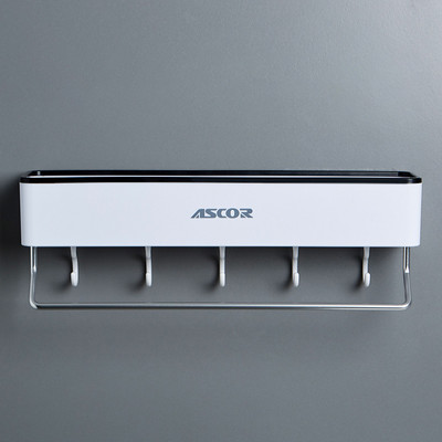 Többfunkciós fürdőszobai rendszerező polc Otthoni kert Fürdőszoba Kiegészítők Sampon Kozmetikai Tároló állvány fürdőkád konyhai törölközőtartó