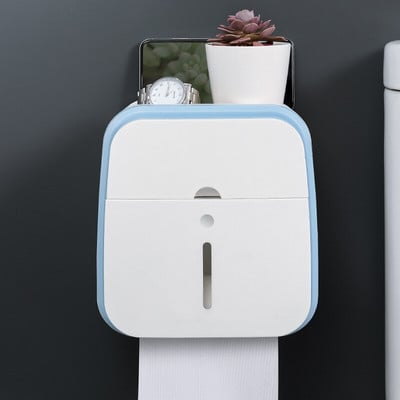 Papírtartó polcok hálószoba tárolására Rendező polc állvány WC fürdőszobai kiegészítők falra szerelhető otthoni szervezési cikkek