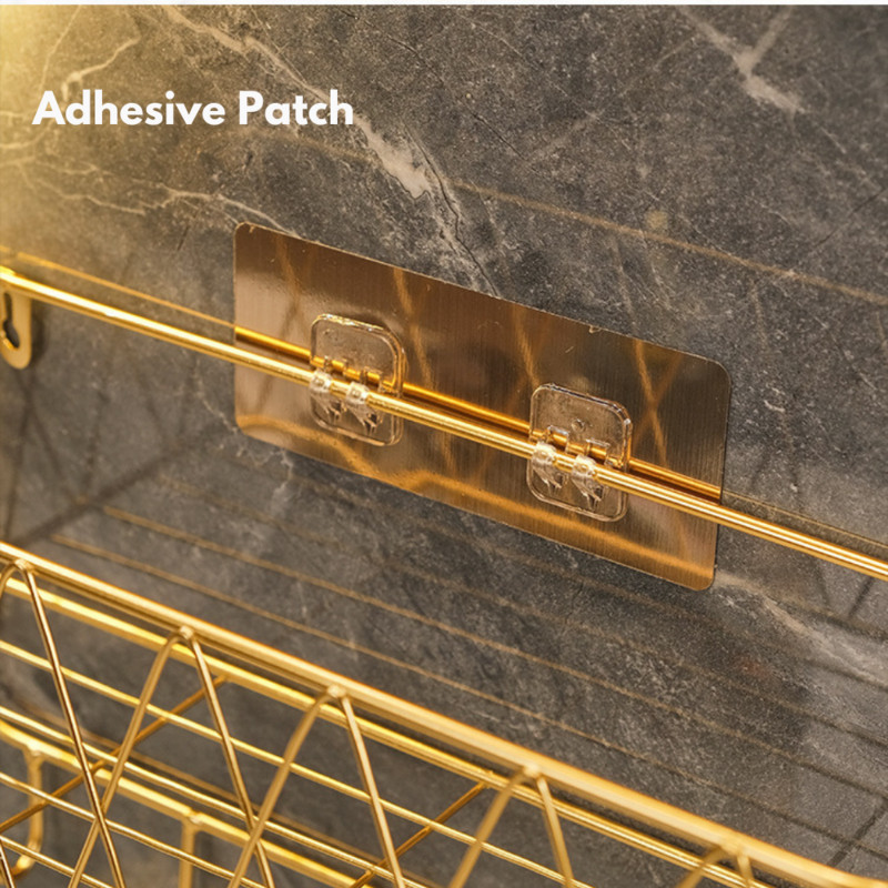 INS Prabangus Vonios kambario lentynos Tvarkyklės Gręžimas Metalas Dušo Sandėliavimas Krepšelio kabliukas Dantų šepetėlis Šampūno Laikiklis Vonios Priedai