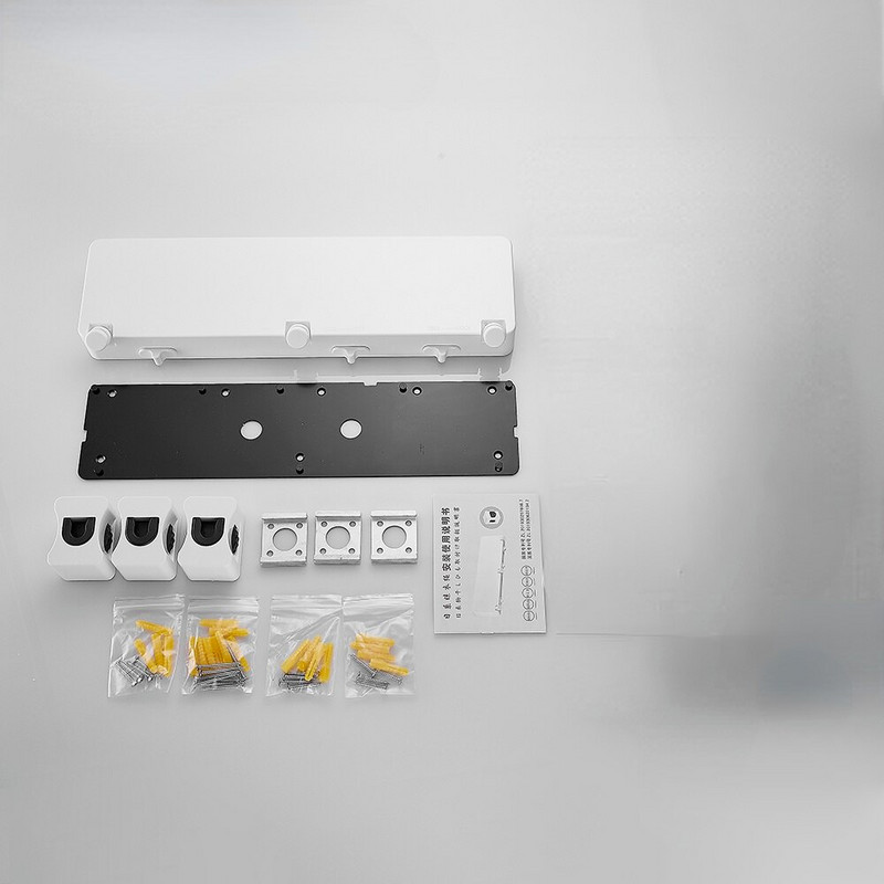 Ištraukiama skalbimo linija, pritvirtinta prie lyno, pritvirtinta prie sienos 3 eilių nerūdijančio plieno 6M drabužiai, ištraukiama skalbinių džiovinimo linija