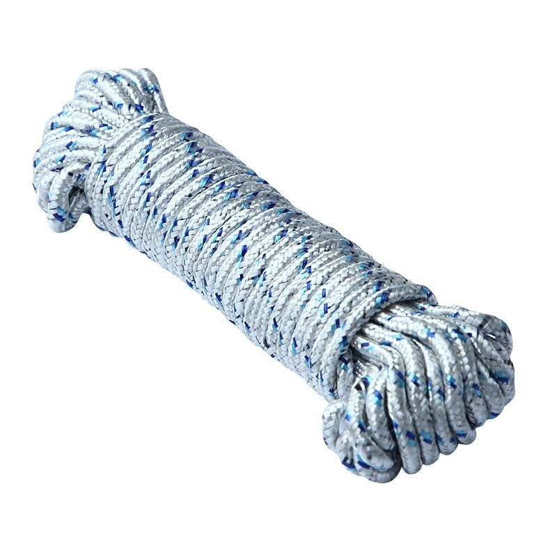 Drąsi lauko 10 metrų daugiafunkcinė neslidi vėjui atspari skalbinių virvė lauko džiovinimo antklodė skalbinių virvė balkonui