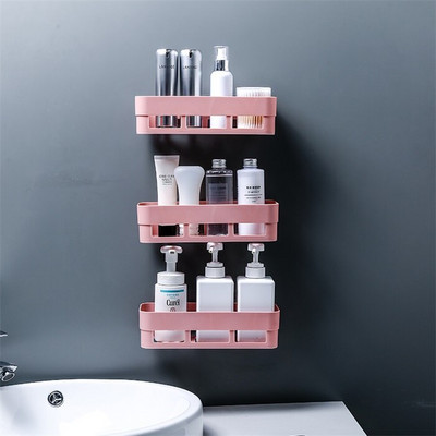 Fürdőszobakiegészítők Tárolópolc és állvány Vízálló úszópolc Lakásdekoráció Konyha Ingyenes lyukasztó falakasztó