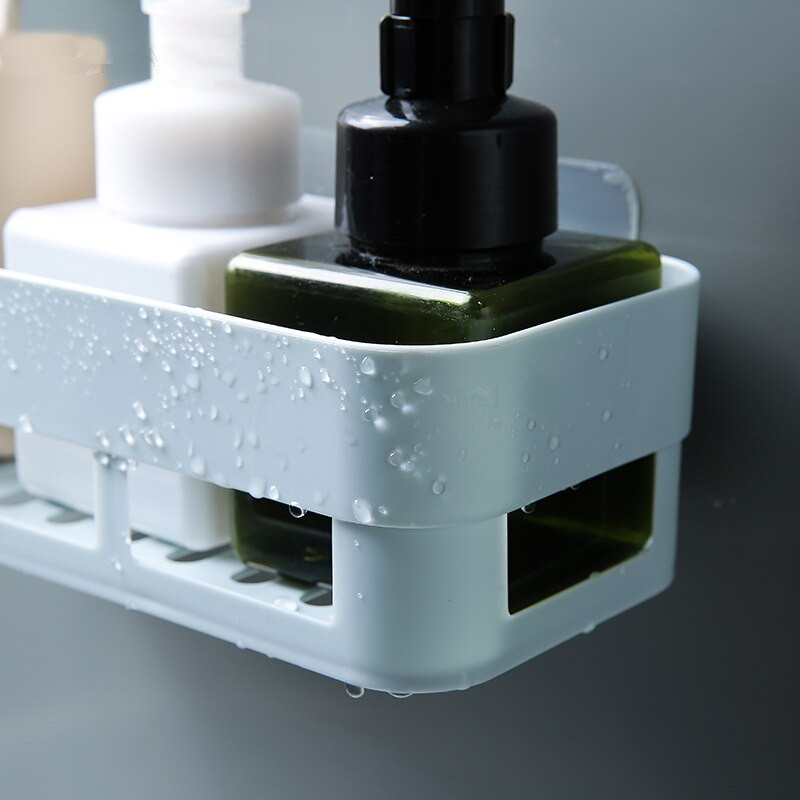 Fürdőszobakiegészítők Tárolópolc és állvány Vízálló úszópolc Lakásdekoráció Konyha Ingyenes lyukasztó falakasztó