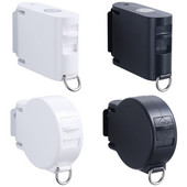 Corde de rufe invizibilă pentru interior, exterior, cu orificiu pentru umeraș, frânghie retractabilă, suport pentru uscare, linie de haine pentru balcon, fără găurire