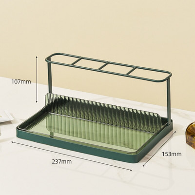 Elektromos fogkefe tartó Többfunkciós alapkeret tároló állvány fürdőszobai kellékek fogkefe fogkrém állvány polc pohártartó