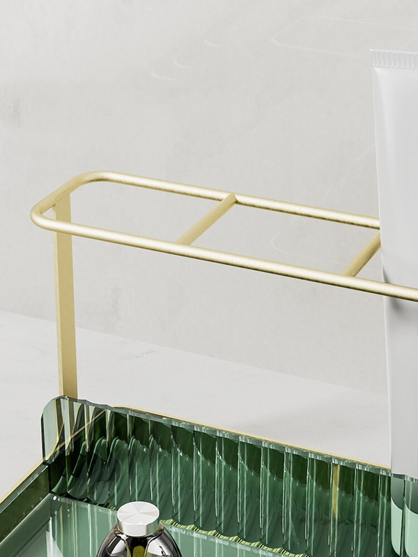 Elektromos fogkefe tartó Többfunkciós alapkeret tároló állvány fürdőszobai kellékek fogkefe fogkrém állvány polc pohártartó