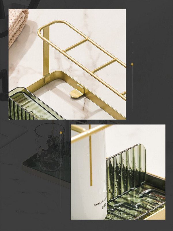 Elektromos fogkefe tartó Többfunkciós alapkeret tároló állvány fürdőszobai kellékek fogkefe fogkrém állvány polc pohártartó