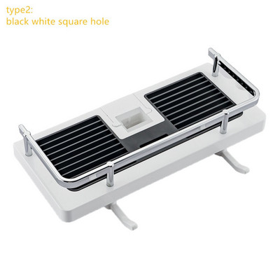 Uusim ühekihiline tasuta puurimine tõstmine dušipea lati hoiuriiul duširiiul šampoon kandik riiul Vannitoa hoiuriiul