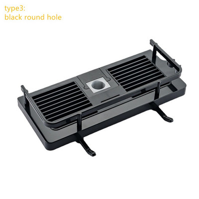 Uusim ühekihiline tasuta puurimine tõstmine dušipea lati hoiuriiul duširiiul šampoon kandik riiul Vannitoa hoiuriiul