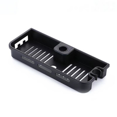 Uusim ühekihiline tasuta puurimine tõstmine dušipea lati hoiuriiul duširiiul šampoon kandik riiul Vannitoa hoiuriiul